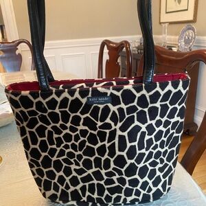 Vintage Giraffe Print Kate Spade Purse